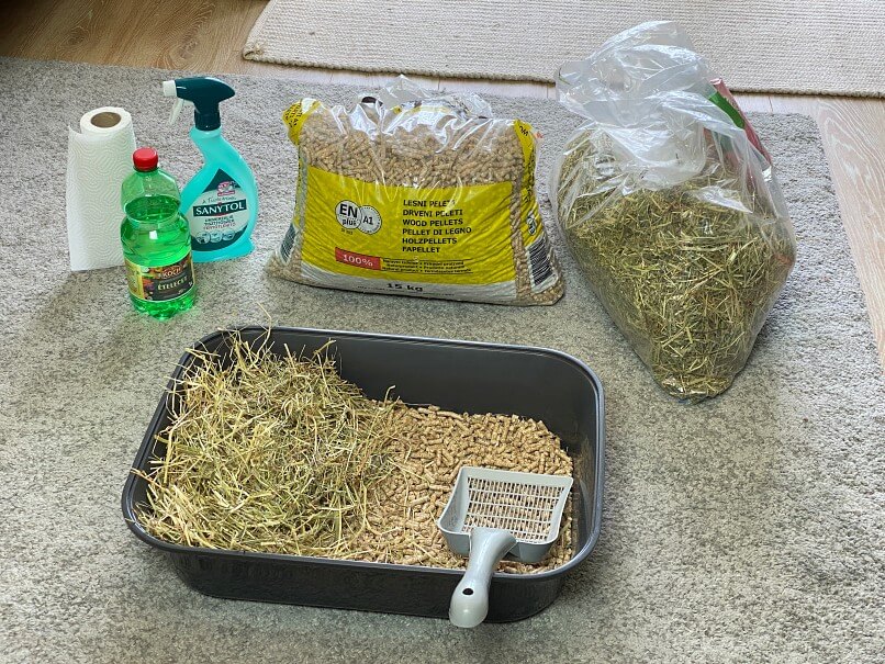 törpenyúl szobatisztaság kellékek